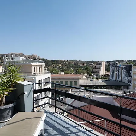 Appartement Psirri 1Br Loft With Acropolis View à Athènes Extérieur photo